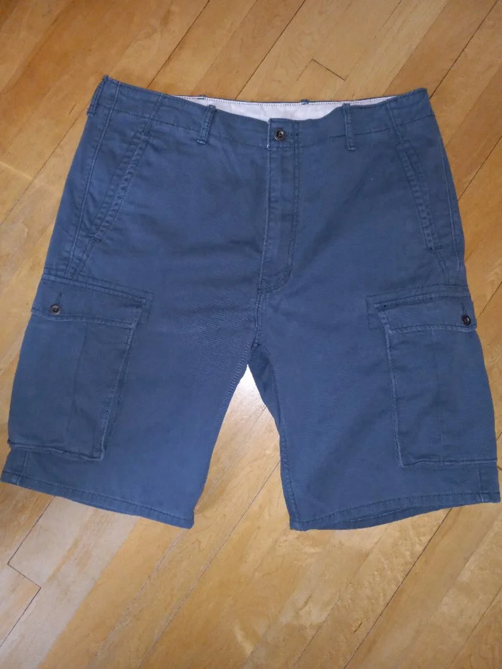 Men's Levi's Cargo Blue Shorts, Short Pants Size 36  Cotton